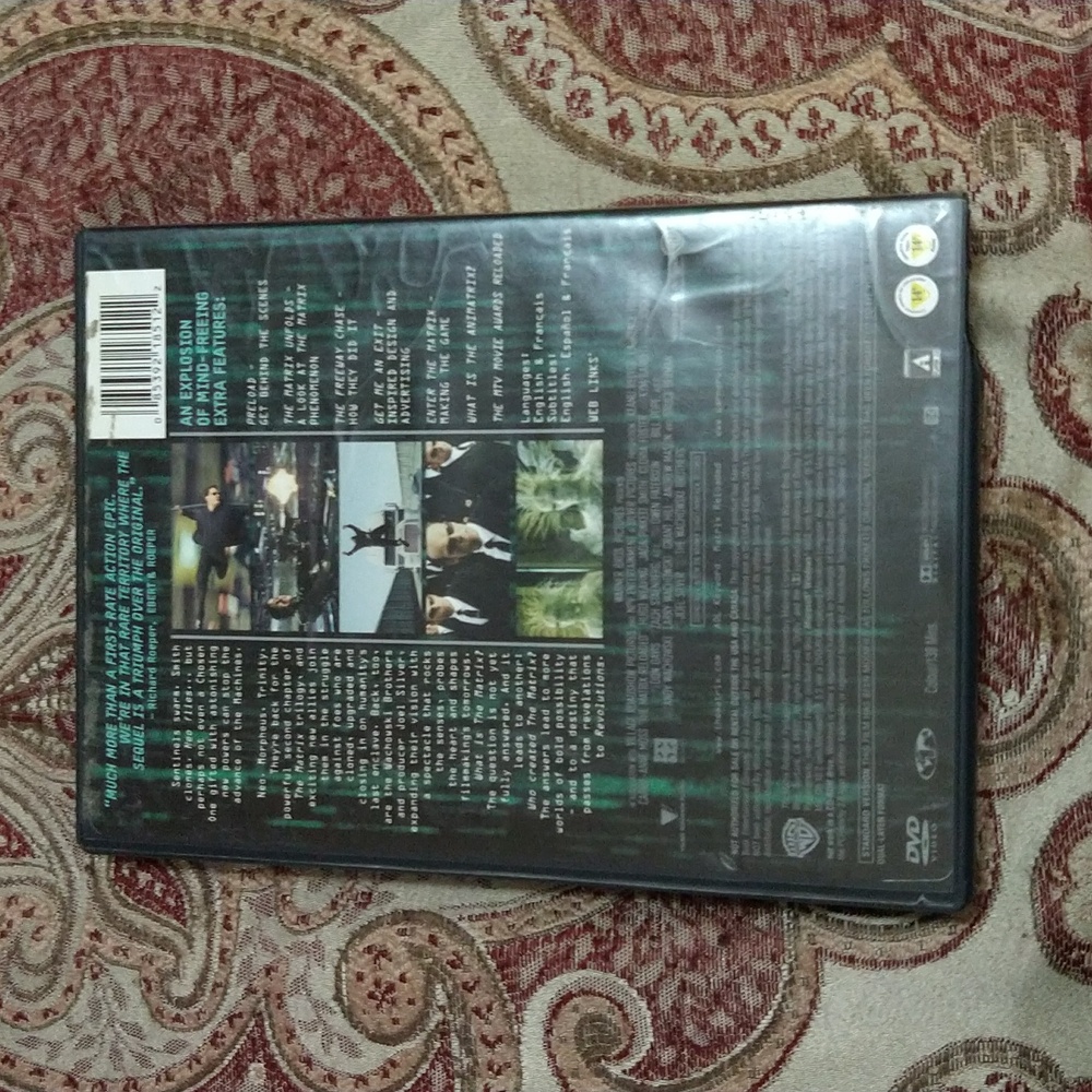 The Matrix Reloaded DVD - Picture 3 of 6